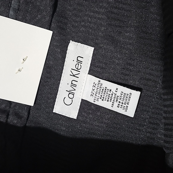 Calvin Klein Dress Pants Size 32x32 NWT‎ - Picture 4 of 5